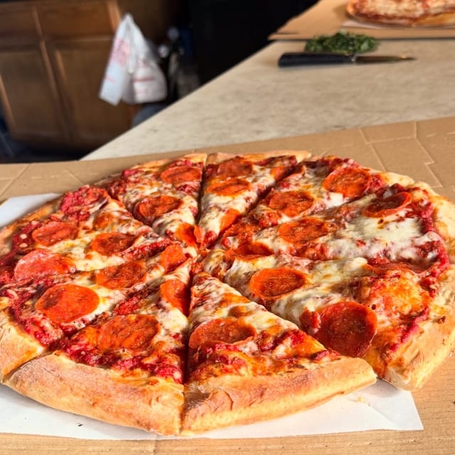 9 Pepperoni.