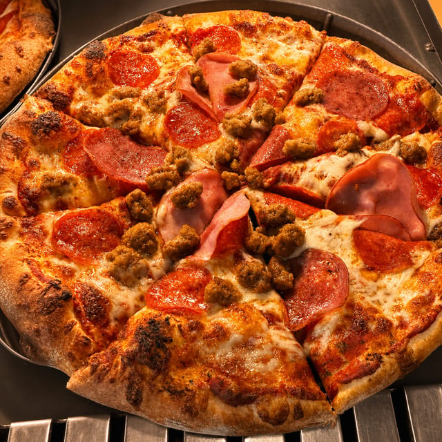 Meat Pizza.