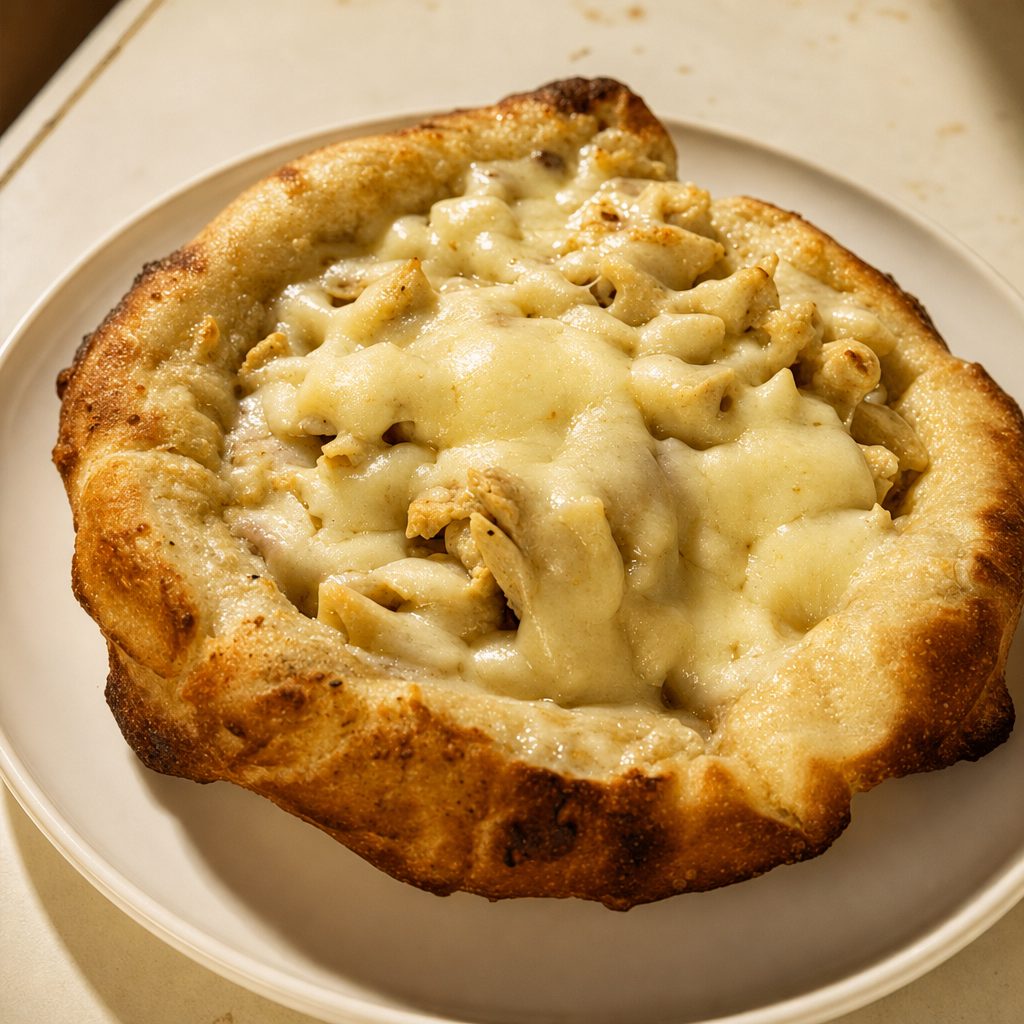 Chicken Alfredo.
