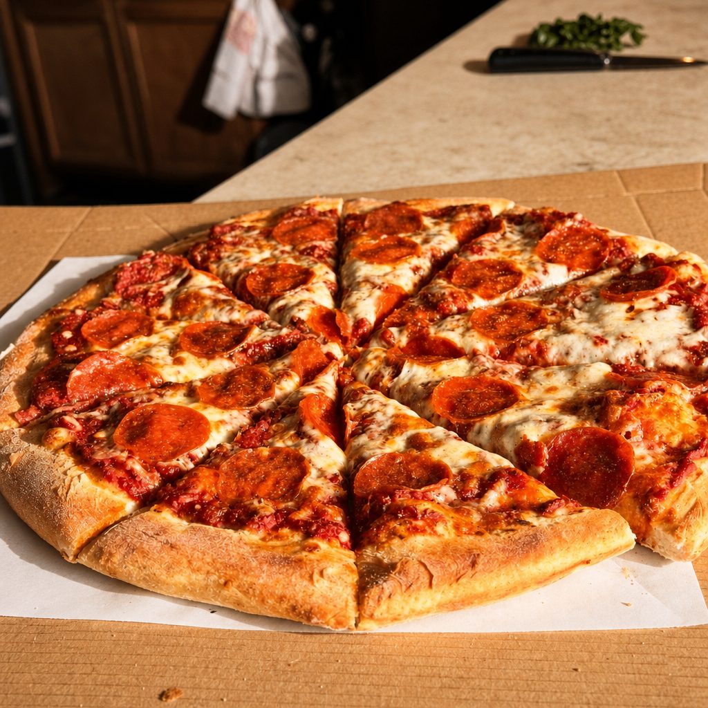 9 Pepperoni.